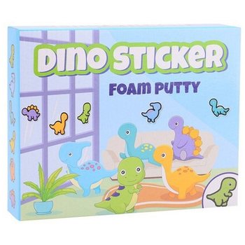 Dino Samolepky - Sada Foam Putty - Vyrob si Vlastn&iacute; Dino Samolepky (24 ks)