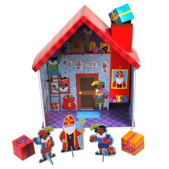 Stavba 3D domečku svat&eacute;ho Mikul&aacute;&scaron;e (2 ks)