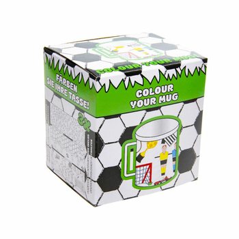 Dětsk&eacute; hrnky k vybarven&iacute; "Fotbalist&eacute;" (set 2 ks)