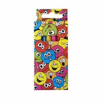 Sada barevn&yacute;ch tužek Smiley (6 ks) - Display box 24 ks