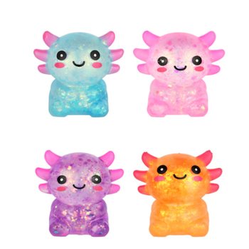 Mačkac&iacute; Axolotl Squeeze - s N&aacute;pln&iacute; Gel Sugar - v Displeji (12 ks)