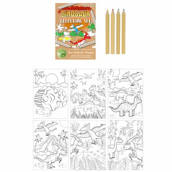 Kresl&iacute;c&iacute; sada Dinosaurus ECO FRIENDLY (25 kusů)