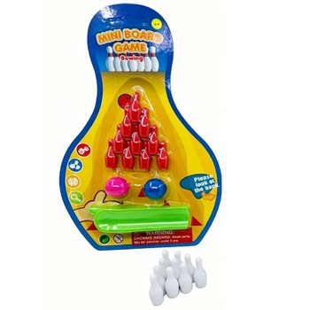 BOWLINGOV&Yacute; SET NA KARTĚ (12 ks)