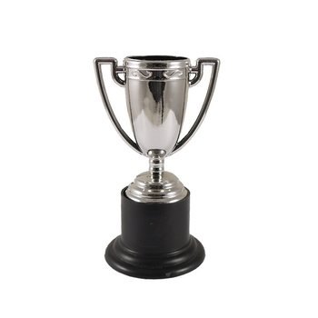 Pohár pro vítěze – 10 cm – Stříbrný (12 ks)