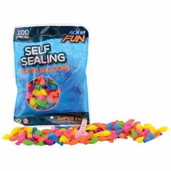 AQUA FUN - 100x Samouzav#rac# Vodn# Bomby (balen# 6 ks)