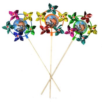 Větrn&iacute;ky 50 cm - Model Pir&aacute;t (36 ks)