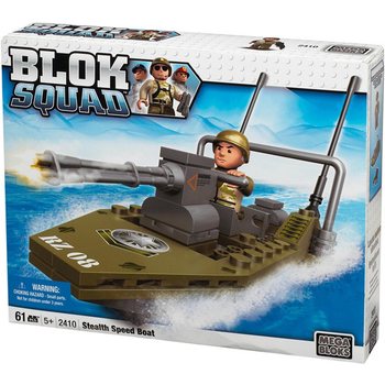 MEGA BLOKS 2410 - VOJENSK&Yacute; RYCHL&Yacute; ČLUN STEALTH (2 ks)