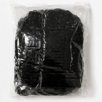 DĚTSK&Aacute; PARUKA S ČERN&Yacute;MI KUDRNAMI A 2 COP&Aacute;NKY (1 ks)