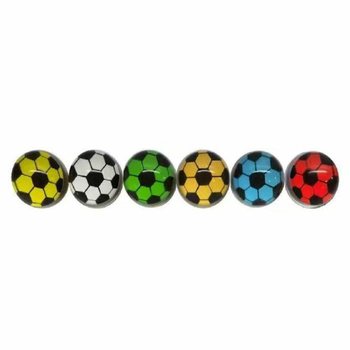 Mix Hopíků Fotbal - Ø 3,2 cm (50 ks)