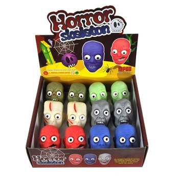 Horror hlava v displeji (12 ks)