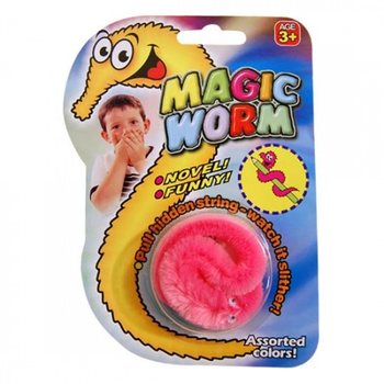 MAGICK&Yacute; ČERV TWISTY NA KARTĚ (12 ks)