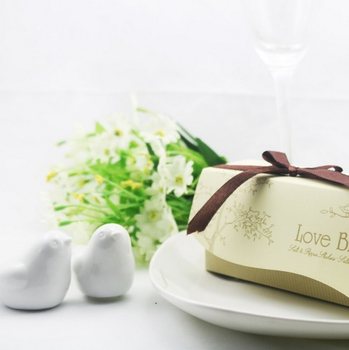 Solnička a Pepřenka "LOVE BIRDS" Svatebn&iacute; Dar (5 ks)