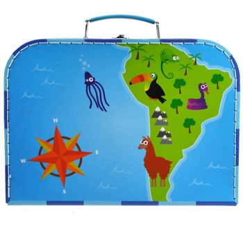Velk&eacute; Puzzle Mapa Světa v Kufř&iacute;ku
