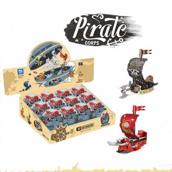 Stavebnice Pirátská Loď v Překvapení (Koule) - Display (12 ks)