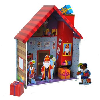 Stavba 3D domečku svat&eacute;ho Mikul&aacute;&scaron;e (2 ks)