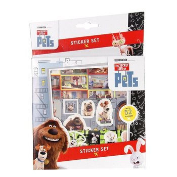 Sada samolepek SECRET LIFE OF PETS 52 dílů (12 ks)