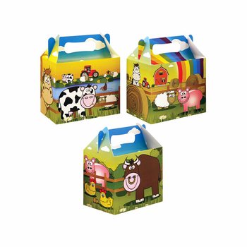 Dětský Menu Box Farma – 14 x 9,5 x 18 cm (12 ks)