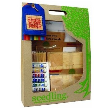 Sada Seedling - Navrhni si vlastn&iacute; dřevěn&eacute; skl&aacute;dac&iacute; puzzle z 9 d&iacute;lků