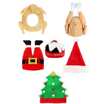 MIX LUXUSN&Iacute;CH VTIPN&Yacute;CH V&Aacute;NOČN&Iacute;CH ČAPEK - XMAS CAPS (6 ks)