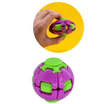 FIDGET SPINNER M&Iacute;ČEK SPIN & POP - SPIN SHIFT BALL - V DISPLEJI (24 ks)