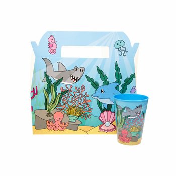 Menu box Moře / Oce&aacute;n - 22,5 x 12 x 9,5 cm (24 ks)
