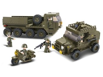 Sluban Army Z&aacute;sobovac&iacute; jednotka M38-B0307 (1 ks)