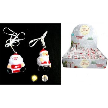SV&Iacute;T&Iacute;C&Iacute; LED PŘ&Iacute;VĚSEK MIKUL&Aacute;&Scaron;/SANTA (48 ks)