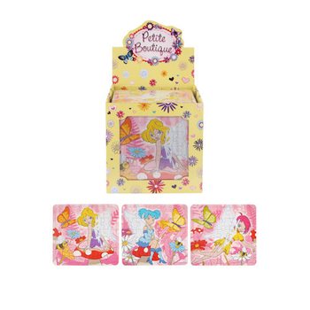 Mini Puzzle s Vílami v Displeji – 13 x 12 cm (108 ks)