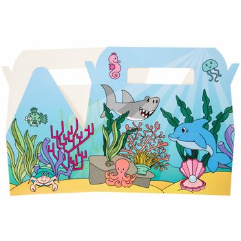 Menu box Moře / Oce&aacute;n - 22,5 x 12 x 9,5 cm (24 ks)
