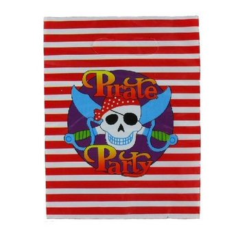 10 Narozeninových Sáčků - Pirate Party (6 sad)