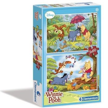 CLEMENTONI PUZZLE DISNEY MEDV&Iacute;DEK P&Uacute; 2 x 60 D&Iacute;LKŮ (Balen&iacute; 6 ks)