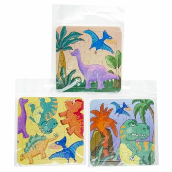 Mix Dinosauř&iacute; puzzle - 14x14 cm (50 ks)