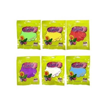 MIX KLEUREN FUNNY GUMMY, 60 gram (12st.)
