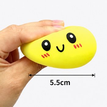 RAGE - Squishy Bun Dumplings MAL&Yacute; (Rozměry 5.5 x 5.5 x 3 Cm) - Viral 2026 Fidget Toy (24 ks)