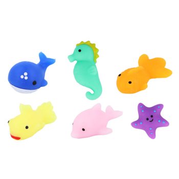 Mačkac&iacute; Squishy Mořsk&aacute; Zv&iacute;ř&aacute;tka do Tomboly - V Displayi (96 ks)