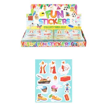 FUN STICKERS &ndash; MODEL: SINTERKLAAS (120 ks)