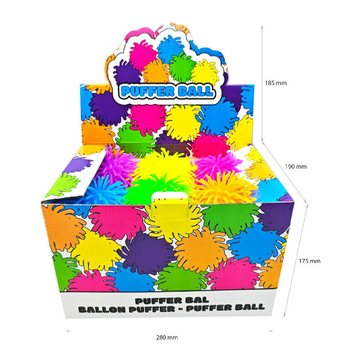 VELK&Yacute; PUFFER M&Iacute;ČEK - 15CM - V DISPLAYI (12ks)