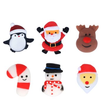 V&aacute;nočn&iacute; Squishy Figurky do Tomboly (96 ks)
