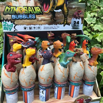 3D Bublifuk Dinosaurus v tyči (24 kusů v displeji)