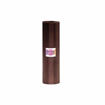 ORGANZOV&Aacute; ROLE - 28 Cm x 25 METRŮ - BARVA ČOKOL&Aacute;DOVĚ HNĚD&Aacute; (1 ks)