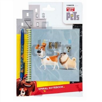 TAJNÝ ŽIVOT MAZLÍČKŮ – Zápisník + Pero (12 ks)