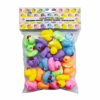 Mal&eacute; barevn&eacute; kačenky do vany (24 ks)