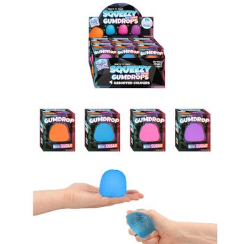 MAČKAC&Iacute; GUM DROP - S CUKROVOU N&Aacute;PLN&Iacute; - V DISPLAYI (12 ks)