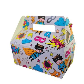 Dětský Jídelní Box Superhero - 22,5 x 12 x 9,5 cm (24 ks)