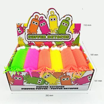 Puffer Bal Chobotnice - 20 cm - V Display Boxu (12 ks)