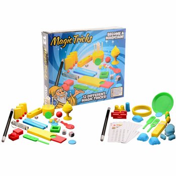 MAGIC TRICKS - VELK&Aacute; KOUZELNICK&Aacute; SADA S 12 TRIKY V KRABICI