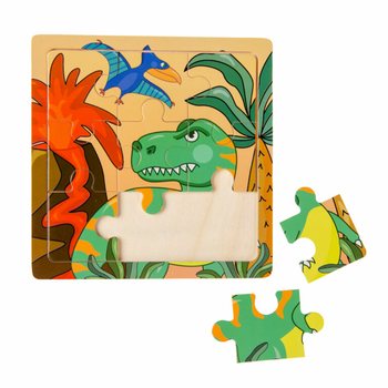 Mix Dřevěn&yacute;ch Puzzl&iacute; pro Kluky v Displayi (24 ks)