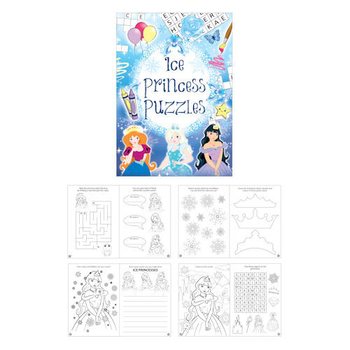 Puzzle kniha Ledová princezna (48 ks)