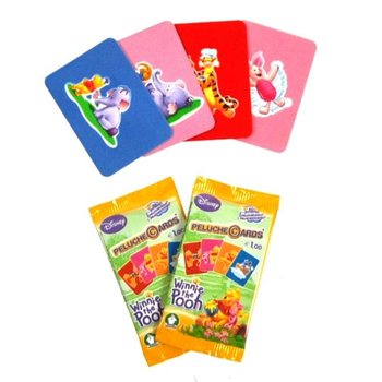 DISNEY MEDV&Iacute;DEK P&Uacute; KARTY A SAMOLEPKY V BLINDPACKU (24 ks)