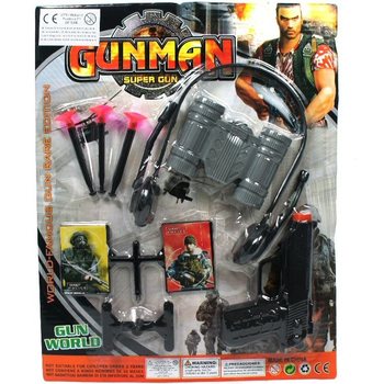 Policejn&iacute; sada na kartě - Model 2 (6 ks)